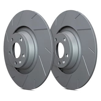 SP Performance® - Slotted 1-Piece Rear Brake Rotors