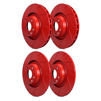 SP Performance® - Slotted 1-Piece Brake Rotors