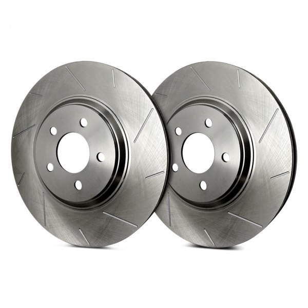  SP Performance® - Slotted 1-Piece Front Brake Rotors - Before Use