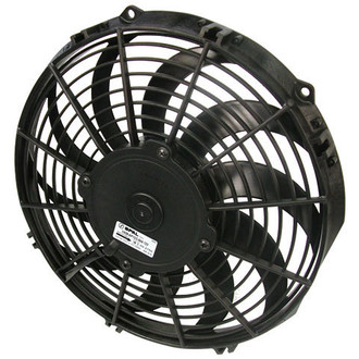 SPAL Automotive® - Low Profile Puller Fan with Curved Blades, 12V