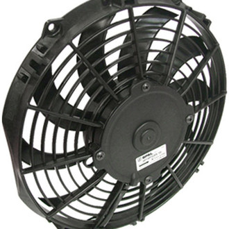 SPAL Automotive® - 10" Low Profile Puller Fan with Curved Blades, 12V