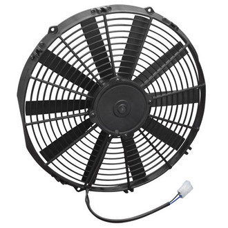 SPAL Automotive® - 14" Low Profile Puller Fan with Curved Blades, 12V