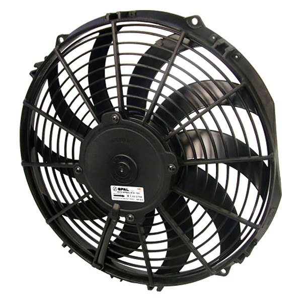 SPAL Automotive® - Medium Profile Puller Fan with Curved Blades, 12V