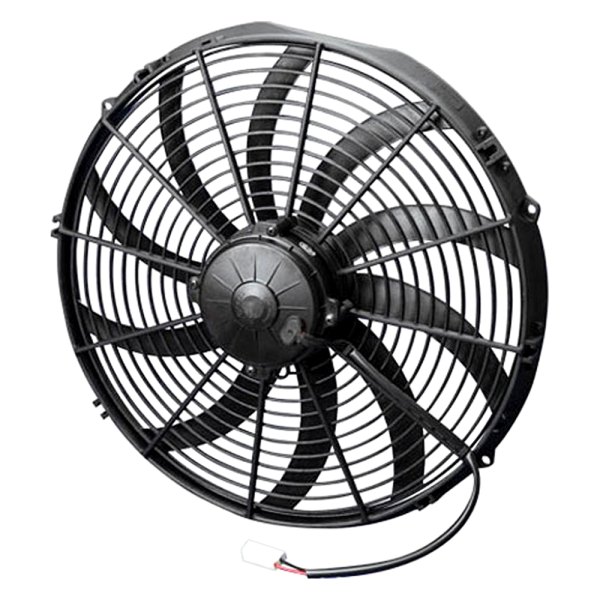 SPAL Automotive® - 16" High Performance Pusher Fan with Curved Blades, 12V