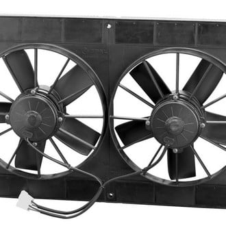 SPAL Automotive® - 11" High Performance Puller Fan with Dual Paddle Blades, 12V