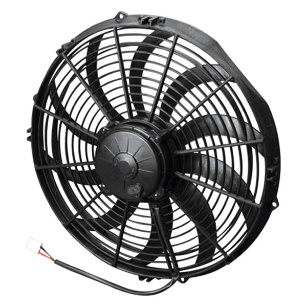 SPAL Automotive® - 14" High Performance Pusher Fan with Curved Blades, 12V