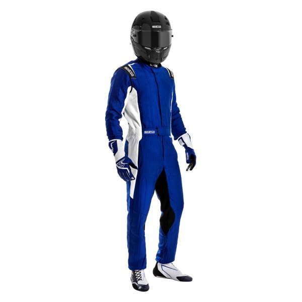 Sparco® - Eagle 2.0 Certified Electric Blue/White/Black 48 Racing Suit