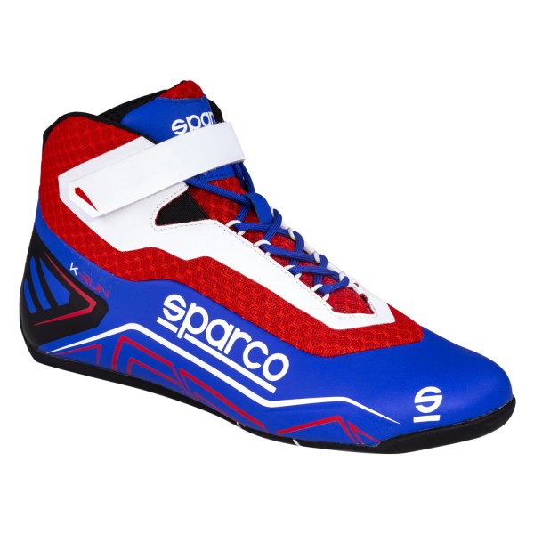 Sparco® - K-Run Series Light Blue/Red 28 Kart Racing Boots