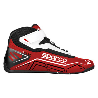 Sparco® 00127143RSBI - K-Run Series Red/White 43 Kart Racing Boots