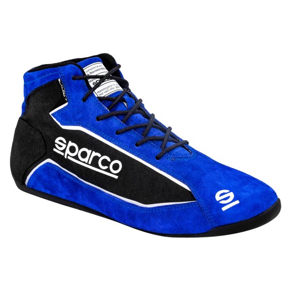 Sparco® - Slalom+ Fabric & Suede Series Blue Reflex/Black 35 Racing Shoes