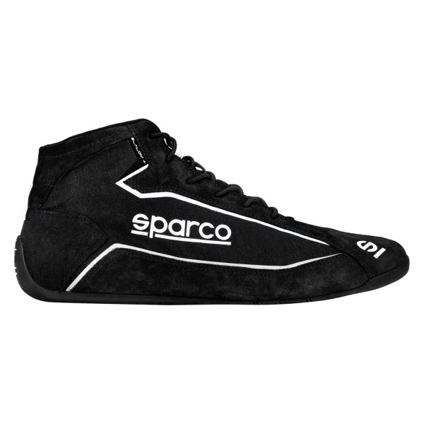 Sparco® - Slalom+ Fabric & Suede Series Black 35 Racing Shoes