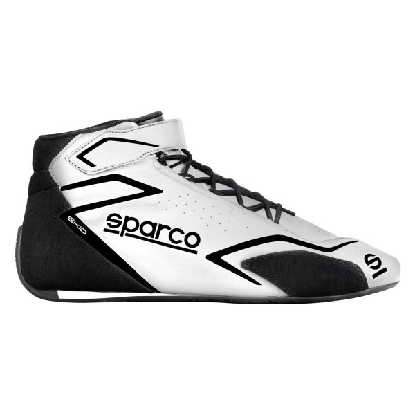 Sparco® - Skid Series White/White 37 Racing Shoes