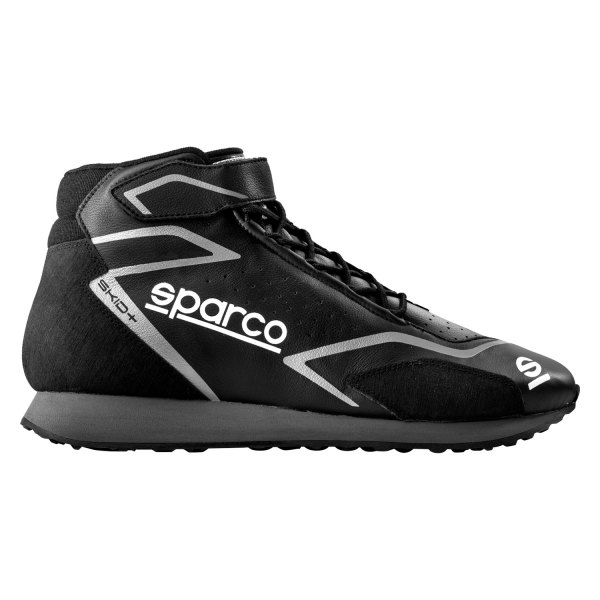Sparco® - Skid+ Series Black/Gray 38 Racing Shoes
