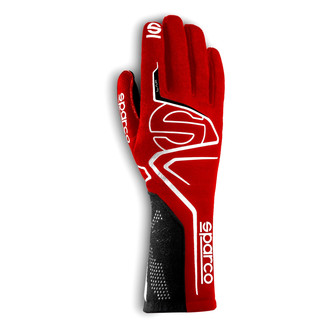 Sparco® - Lap Series Red/White 7 Gloves