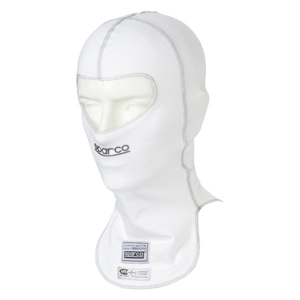 Sparco® - RW9 Shield Series Optical White X-Large/2X-Large Open Face Racing Balaclava