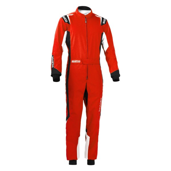 Sparco® - Thunder Kid Series Red/Black 120 Kart Kid Racing Suit