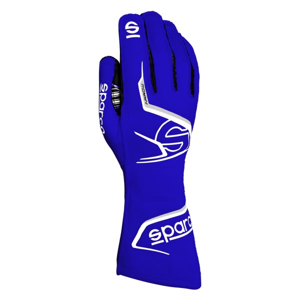 Sparco® - Arrow K Series Blue/White 12 Kart Racing Gloves