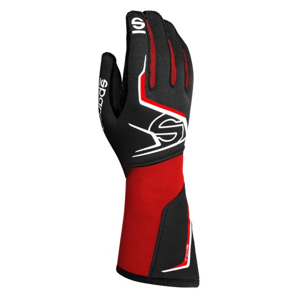 Sparco® - Tide K Series Red/Black 8 Kart Racing Gloves