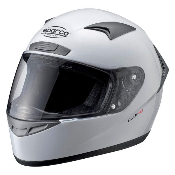 Sparco® - Club X1-DOT Series White X-Small Kart Indoor Helmet