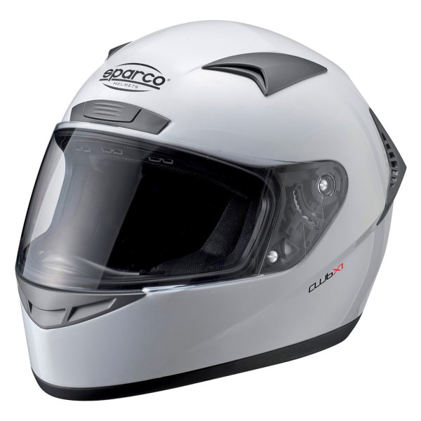 Sparco® - Club X1-DOT Series White Small Kart Indoor Helmet