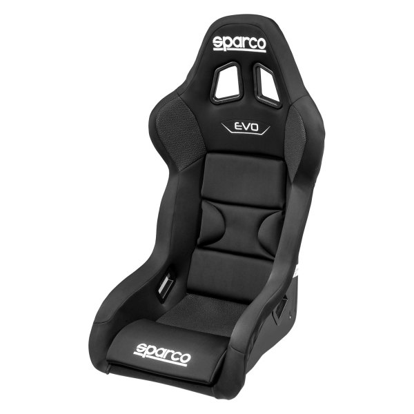 Sparco® - EVO QRT X Series Fiberglass Racing Seat, Medium, Black