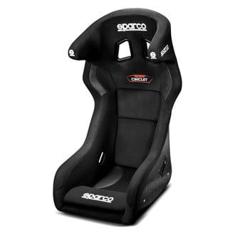 Sparco® - Circuit II QRT Series™ Carbon Fiber Racing Seat, Black