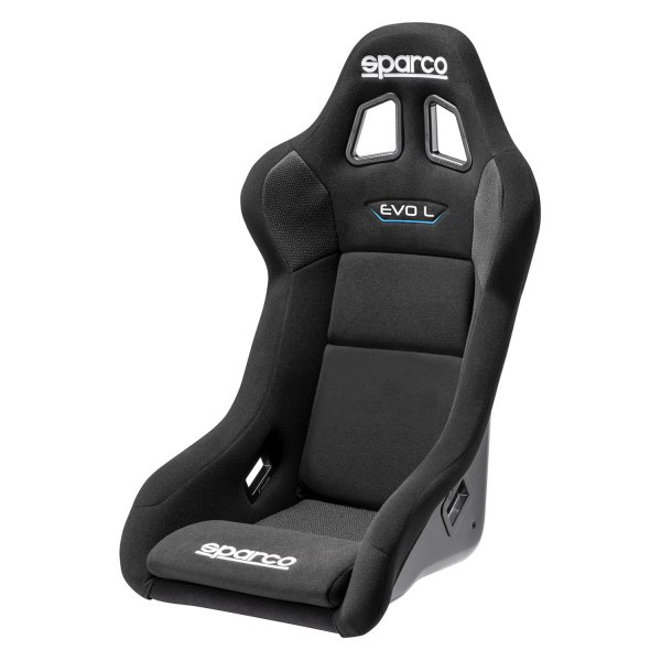 Sparco® - EVO L QRT Series Fiberglass Racing Seat, Black