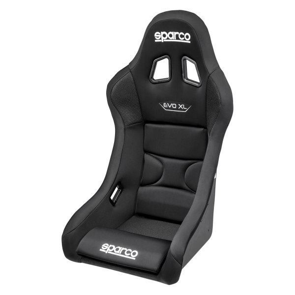 Sparco® - EVO QRT X Series Fiberglass Racing Seat, X-Large, Black