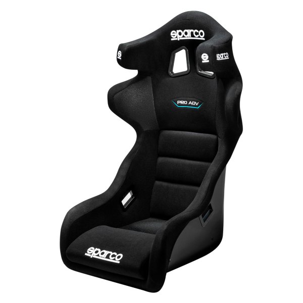 Sparco® - PRO ADV QRT Series Fiberglass Racing Seat, Black