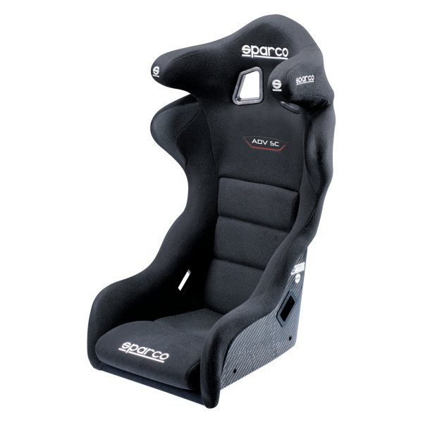 Sparco® - ADV SC Series Carbon Racing Seat, Black