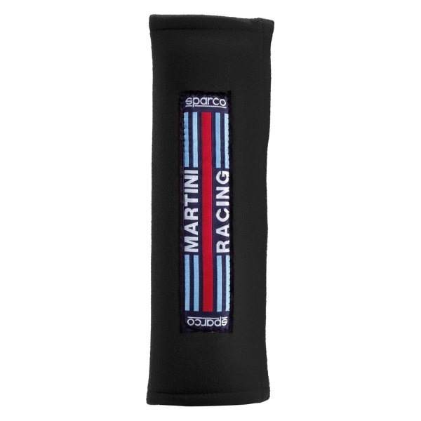 Sparco® - Martini Series Seat Belt Pad, Black