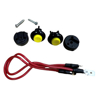 Sparco® - Yellow Small Horn Button Kit