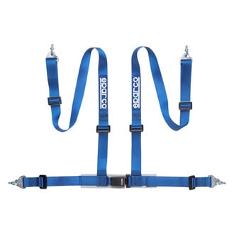 Sparco® - 4-Point Snap On Fixing Buckle Latch Street Racing Harness