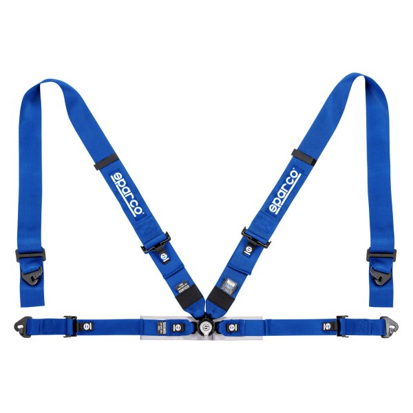 Sparco® - 4-Point 3"x2" Competition Harness Set, Blue