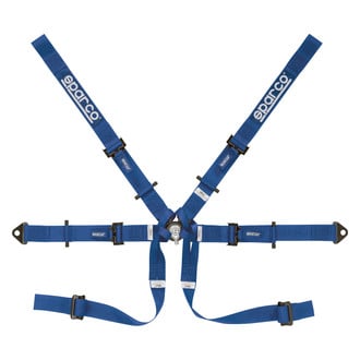 Sparco® - 6-Point Formula Rollcage/Bolt-On FIA Harness Set