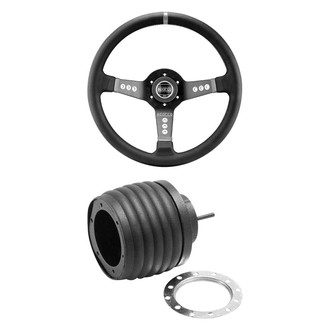 Sparco® - 2-Pc L777 Piuma Street Racing Steering Wheel Kit
