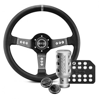 Sparco L777 Piuma (350mm) steering wheel alcantara black