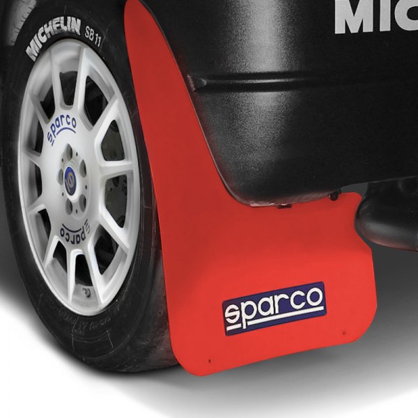  Sparco® - Red Mud Flaps