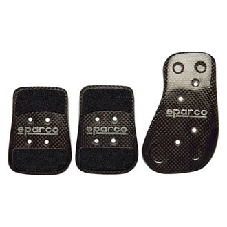 Sparco® - Carbon Series Carbon Manual Pedal Pad Set