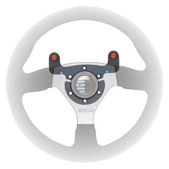 Sparco® - 3-Spoke L360 Series Street Racing D-Shape Steering Wheel