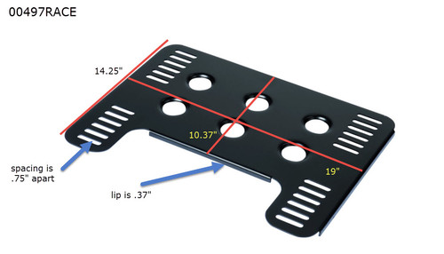 BASE DE ASIENTO LATERAL SPARCO - ACERO