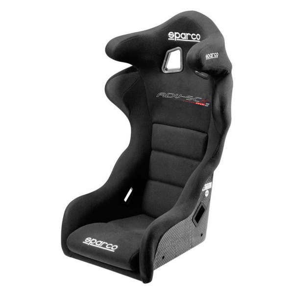 Sparco® - ADV-SCX Series Carbon Competition Seat, Black