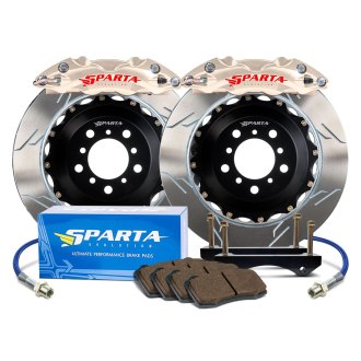 Fits: 2007 07 2008 08 BMW 328i Convertible//Wagon Models Max Brakes Rear Supreme Brake Kit Premium Slotted Drilled Rotors + Ceramic Pads KM087532