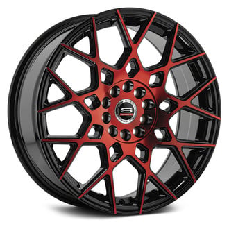SPEC-1® - SP-52 Gloss Black with Red Milled Face
