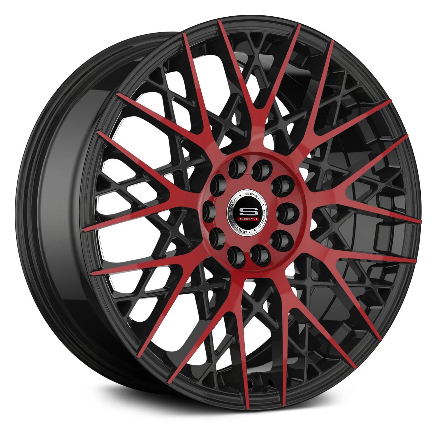 sOMEThING Yuiga マットレッド / ブラックリム spec-1-sp-53-gloss-black-red-