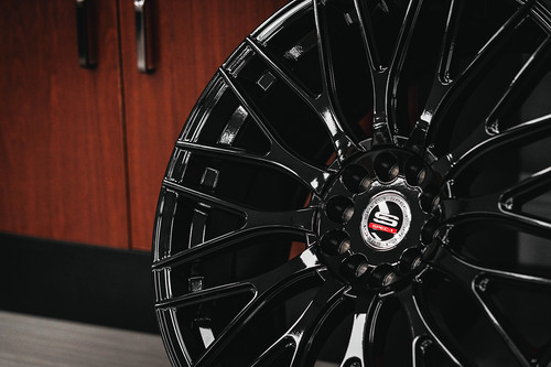 SPEC-1® SP-55 Wheels - Gloss Black Rims