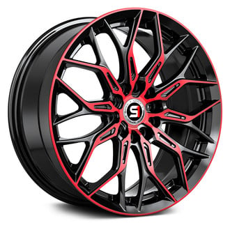 SPEC-1® - SP-57 Gloss Black with Red Machined Face