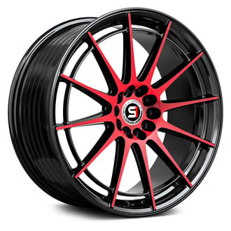 SPEC-1® - SP-64 Gloss Black with Red Machined Face