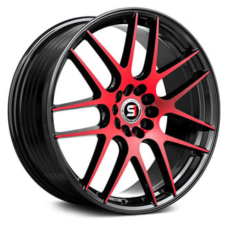 SPEC-1® - SP-65 Gloss Black with Red Machined Face