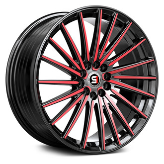 SPEC-1® - SP-68 Gloss Black with Red Machined Face